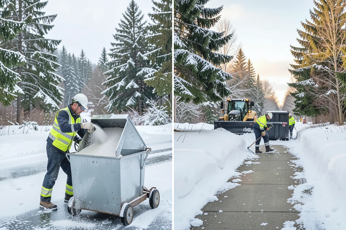 Senior Living Snow Removal in Buckley, Pierce County, WA - Identify resident routes, entrances, and pickup areas