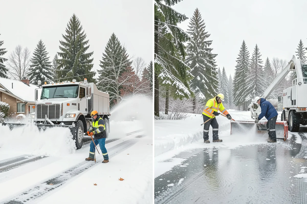 Senior Living Snow Removal in Burien, King County, WA - Identify resident routes, entrances, and pickup areas