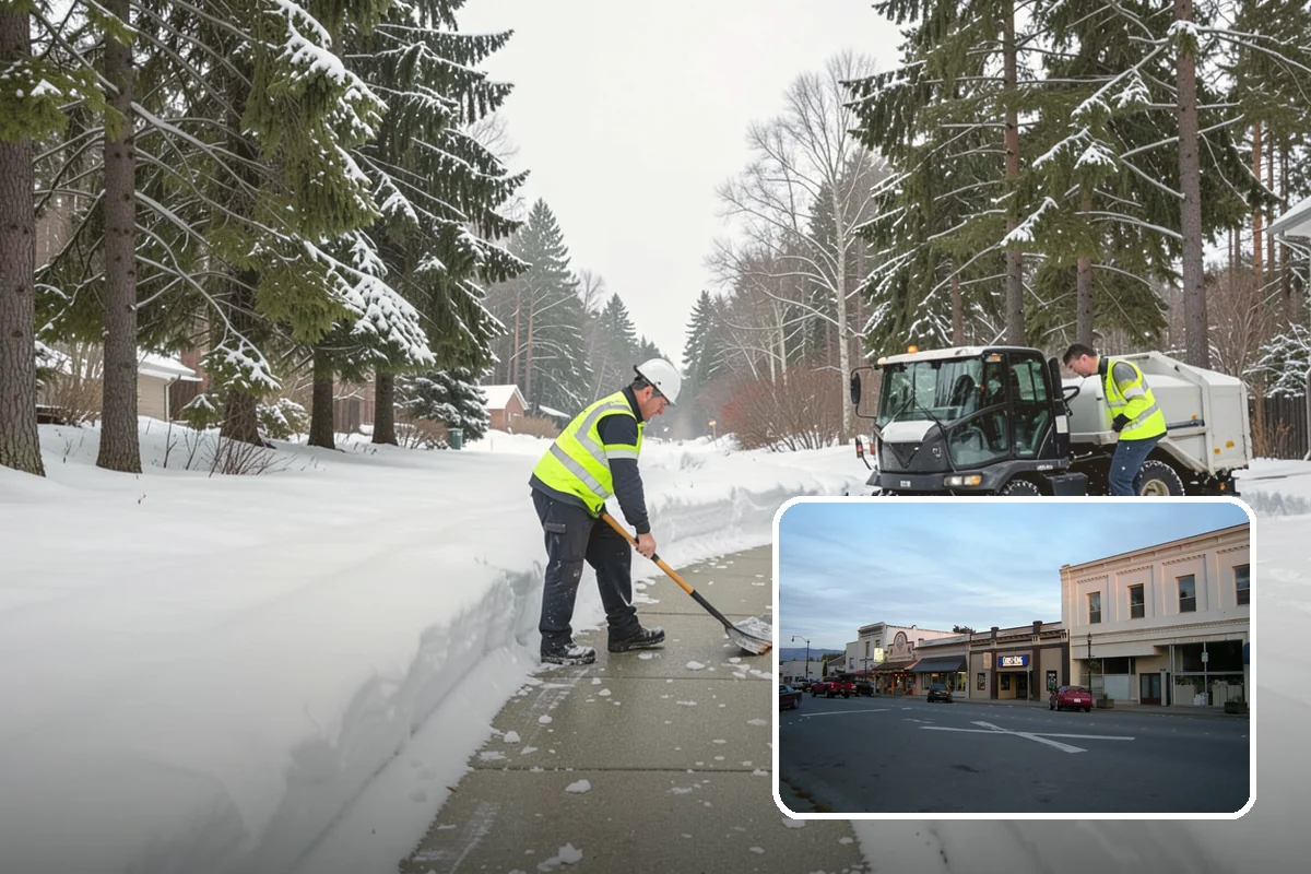 Senior Living Snow Removal in Burlington, Skagit County, WA - Priority service for vulnerable residents