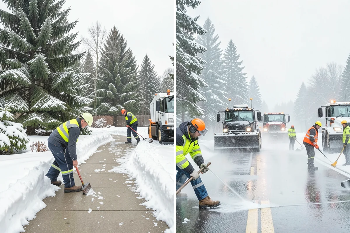 Senior Living Snow Removal in Burlington, Skagit County, WA - Identify resident routes, entrances, and pickup areas