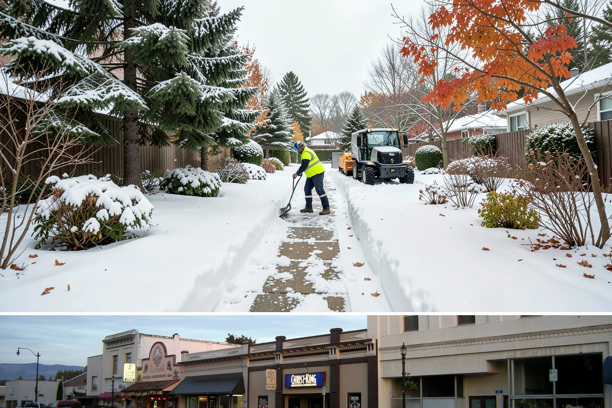 Senior Living Snow Removal in Burlington, Skagit County, WA - Senior community safety is critical all winter, with heightened need during snow and ice from December to February.