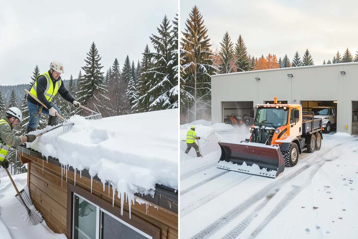 Senior Living Snow Removal in Carnation, King County, WA - Identify resident routes, entrances, and pickup areas