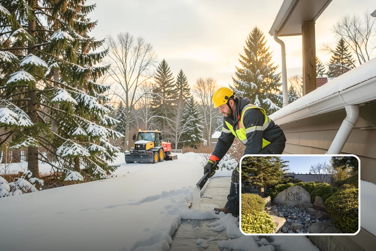 Senior Living Snow Removal in Clyde Hill, King County, WA - Priority service for vulnerable residents