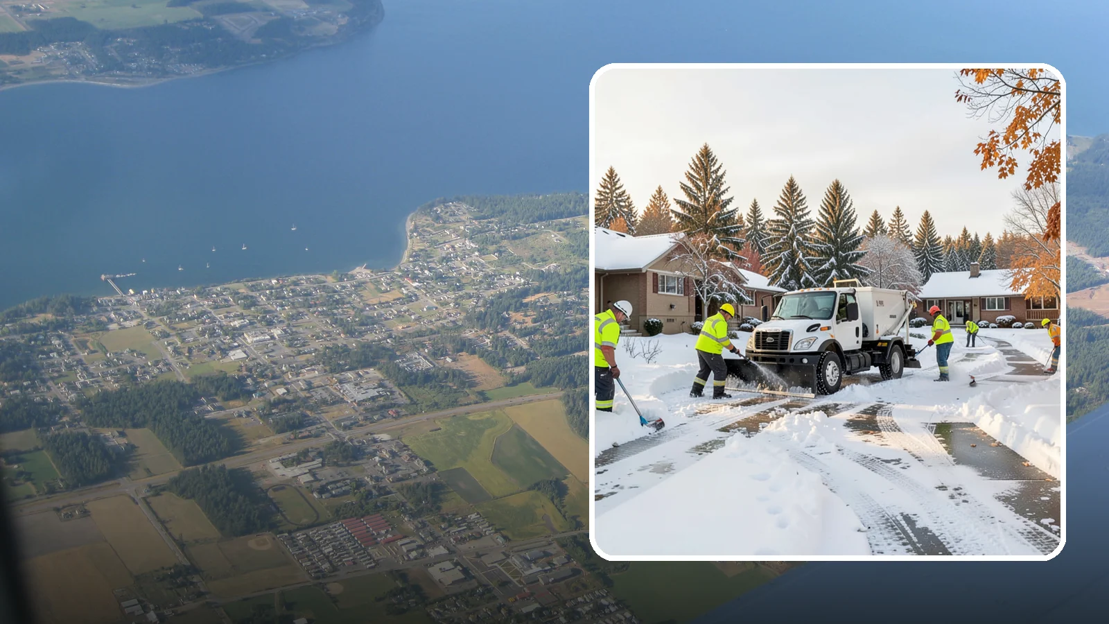 Senior Living Snow Removal in Coupeville, Island County, WA - We prioritize senior living communities where safe, ice-free surfaces protect residents at highest risk of falls.