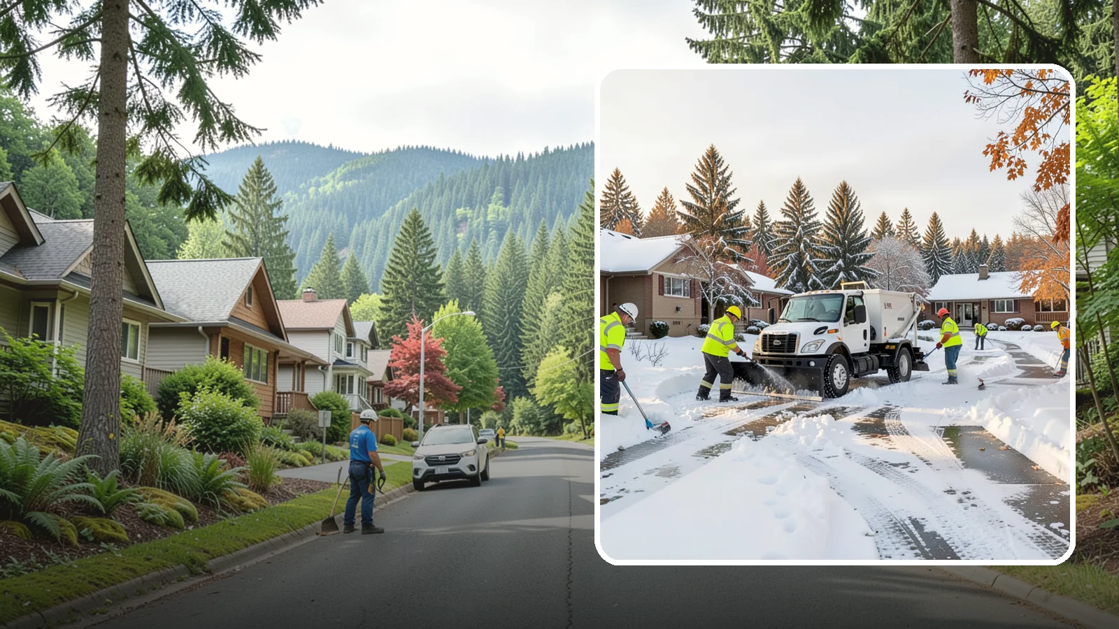 Senior Living Snow Removal in Darrington, Snohomish County, WA - We prioritize senior living communities where safe, ice-free surfaces protect residents at highest risk of falls.