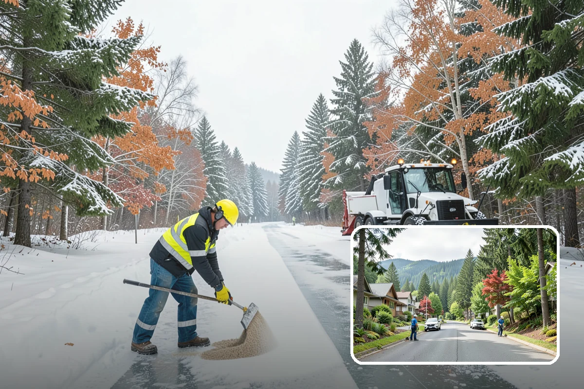 Senior Living Snow Removal in Darrington, Snohomish County, WA - Priority service for vulnerable residents