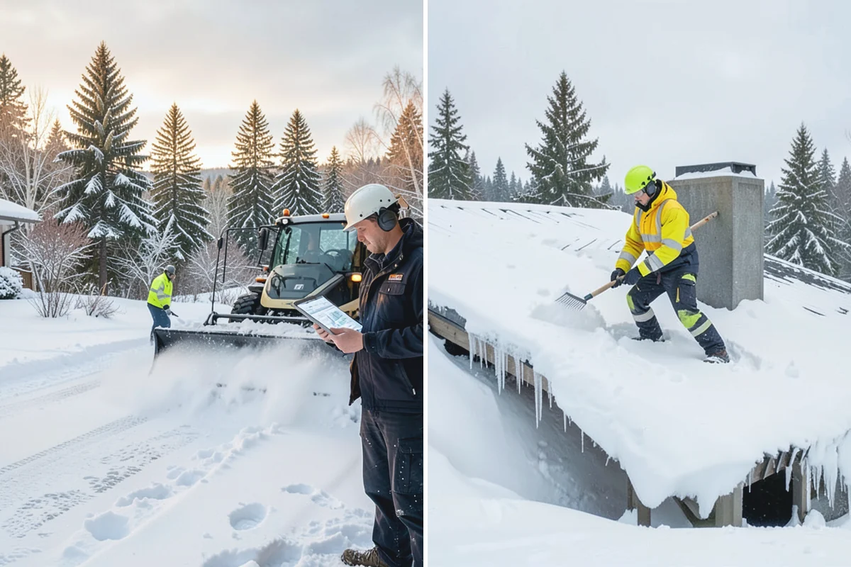 Senior Living Snow Removal in Darrington, Snohomish County, WA - Identify resident routes, entrances, and pickup areas