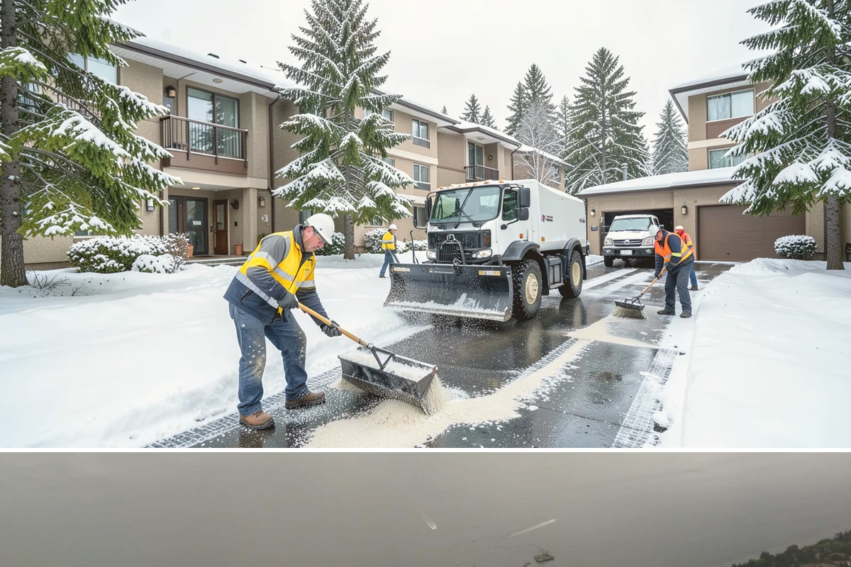 Senior Living Snow Removal in Des Moines, King County, WA - Senior community safety is critical all winter, with heightened need during snow and ice from December to February.