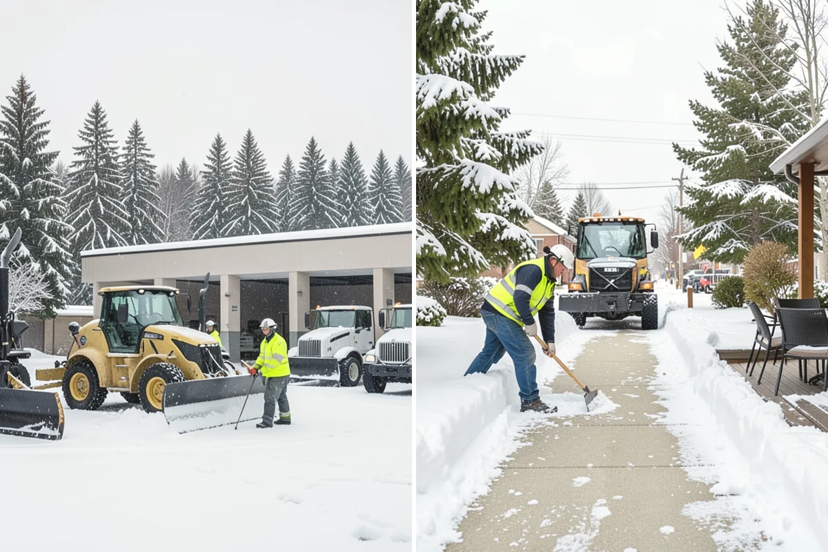 Senior Living Snow Removal in Duvall, King County, WA - Identify resident routes, entrances, and pickup areas