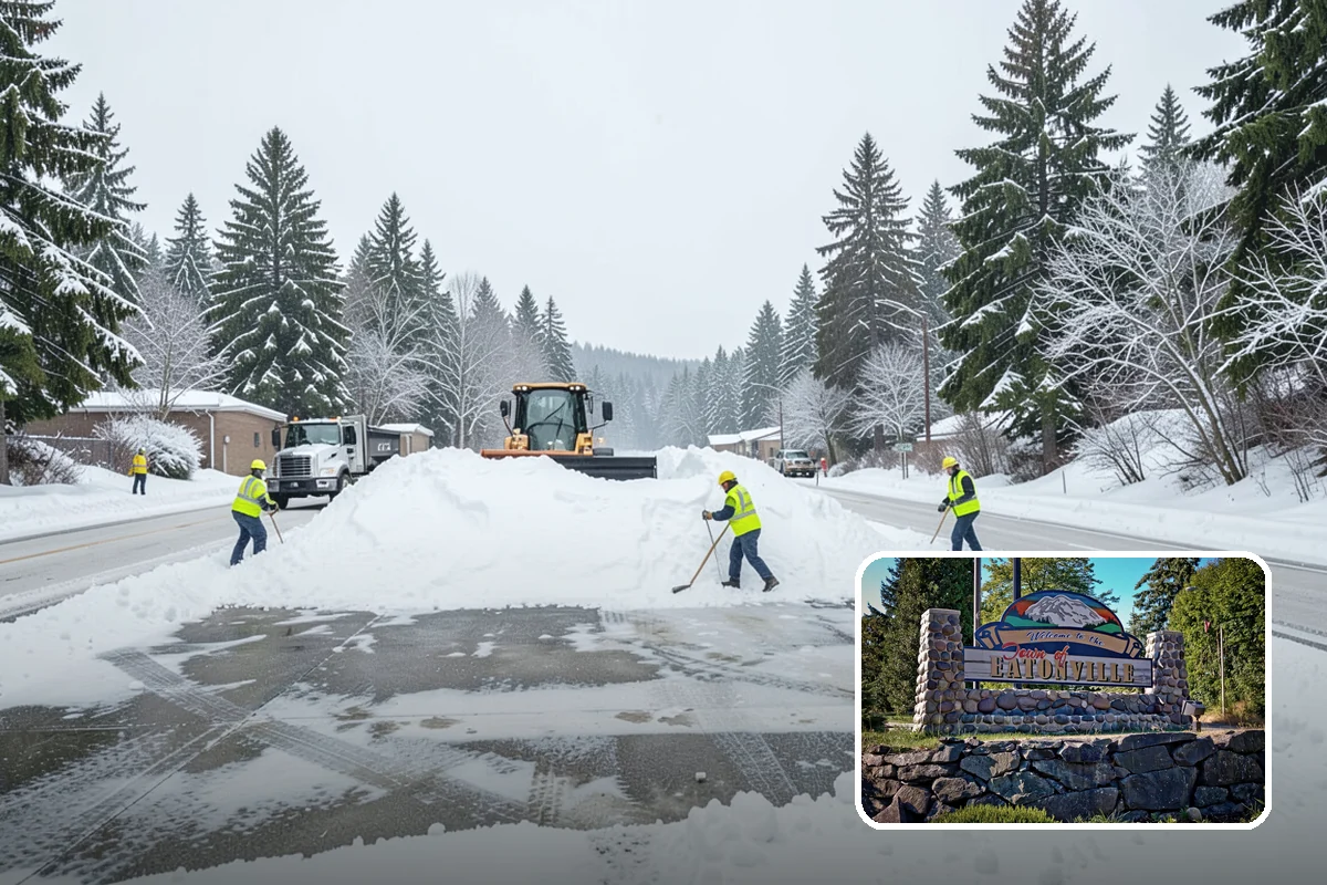Senior Living Snow Removal in Eatonville, Pierce County, WA - Priority service for vulnerable residents