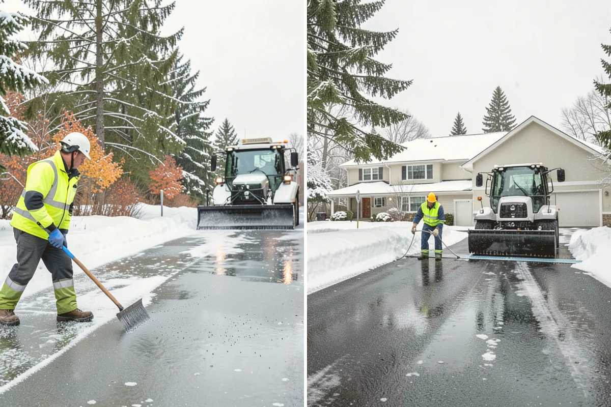 Senior Living Snow Removal in Eatonville, Pierce County, WA - Identify resident routes, entrances, and pickup areas
