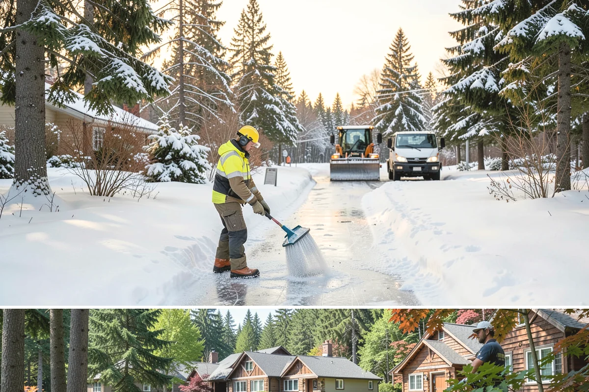 Senior Living Snow Removal in Edgewood, Pierce County, WA - Senior community safety is critical all winter, with heightened need during snow and ice from December to February.