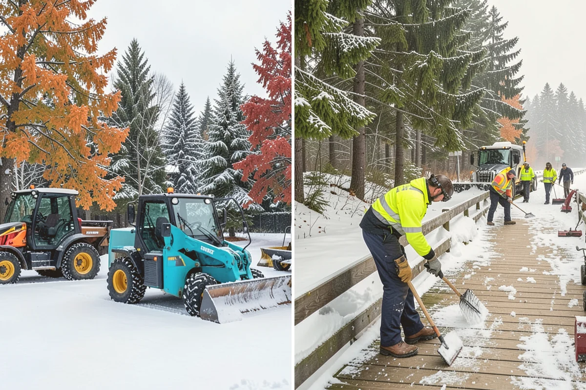 Senior Living Snow Removal in Edmonds, Snohomish County, WA - Identify resident routes, entrances, and pickup areas