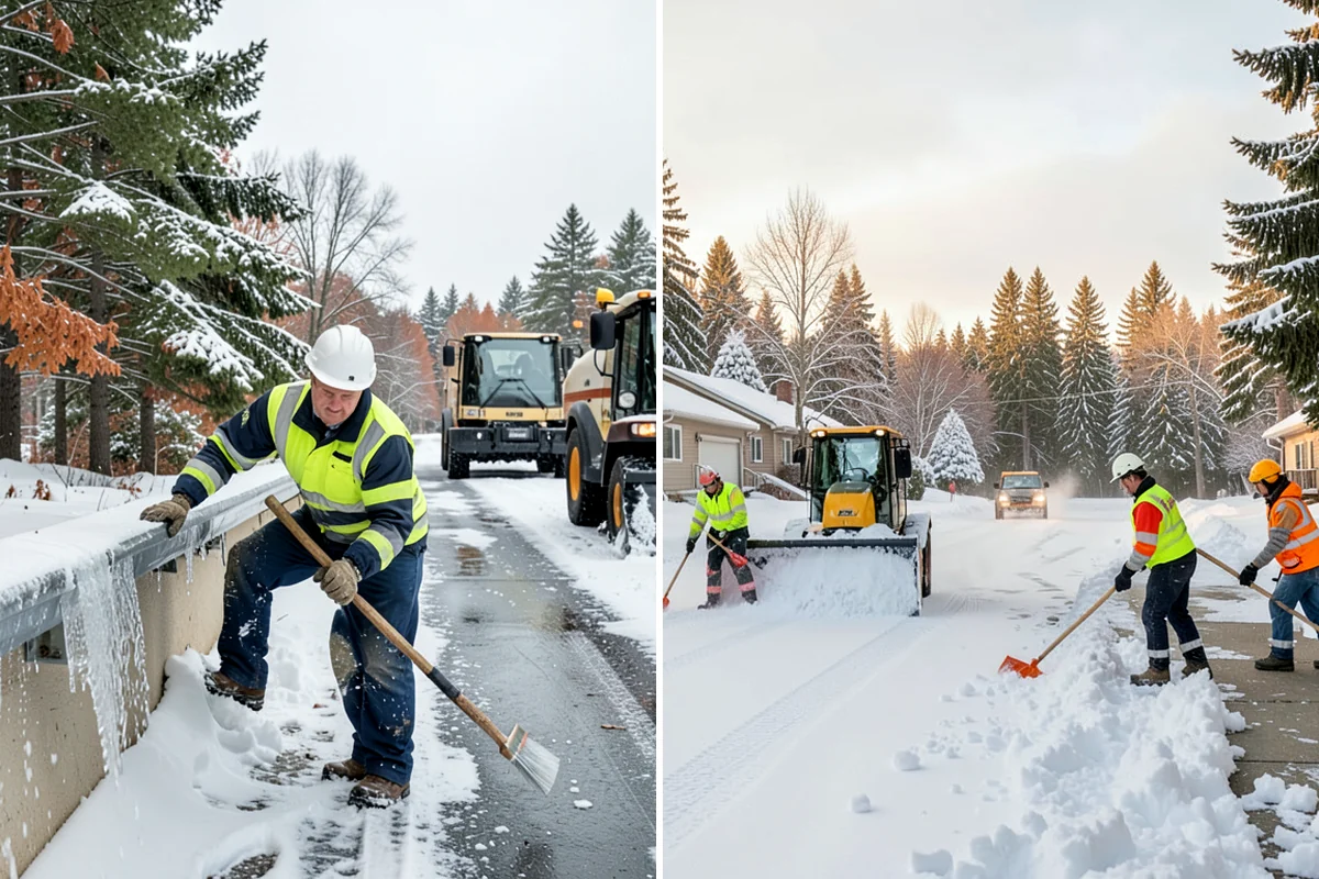 Senior Living Snow Removal in Enumclaw, King County, WA - Identify resident routes, entrances, and pickup areas