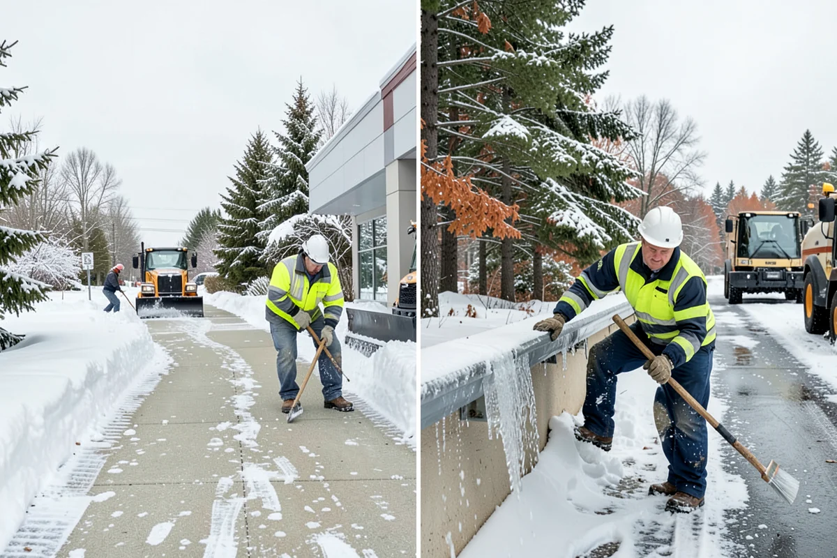 Senior Living Snow Removal in Everett, Snohomish County, WA - Identify resident routes, entrances, and pickup areas