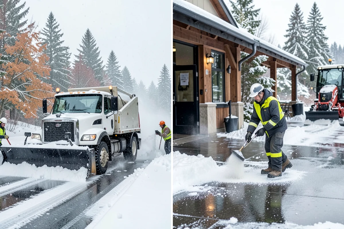 Senior Living Snow Removal in Federal Way, King County, WA - Identify resident routes, entrances, and pickup areas