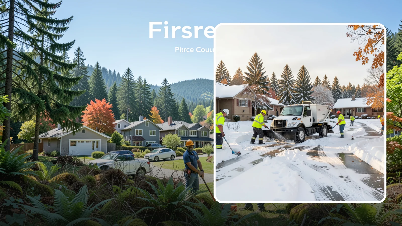 Senior Living Snow Removal in Fircrest, Pierce County, WA - We prioritize senior living communities where safe, ice-free surfaces protect residents at highest risk of falls.
