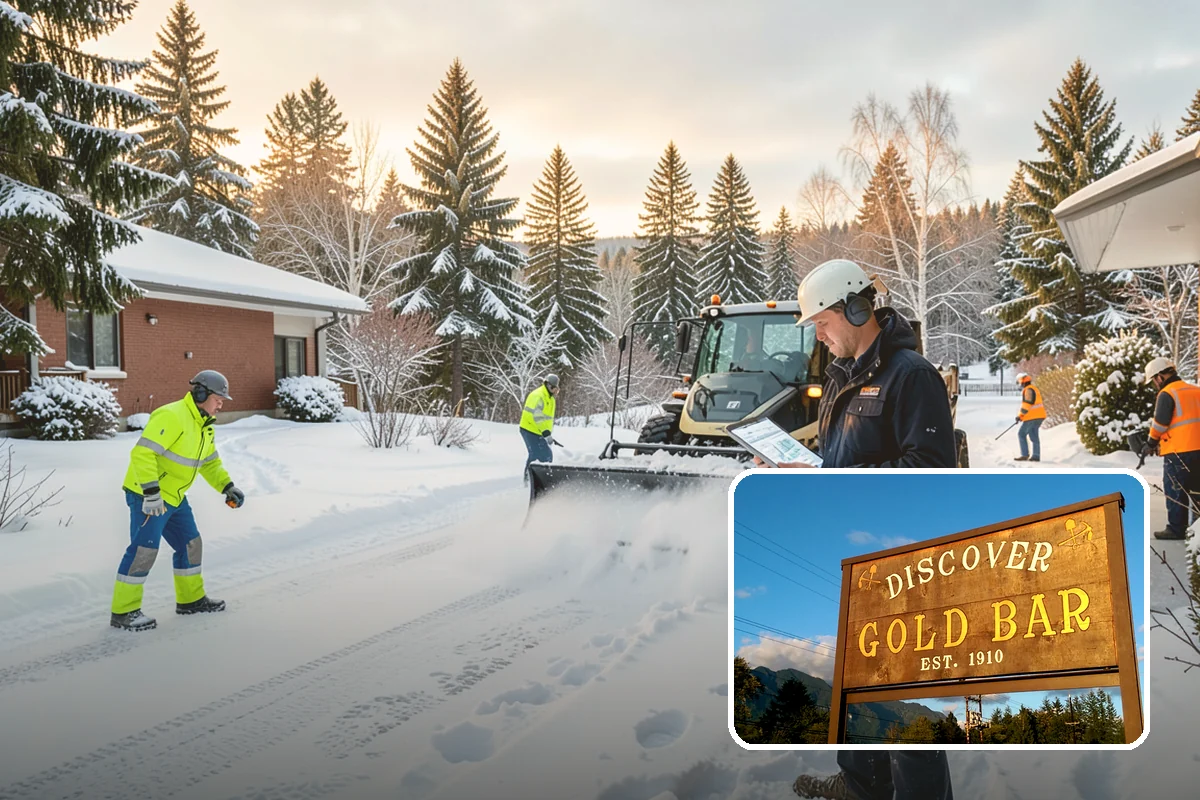 Senior Living Snow Removal in Gold Bar, Snohomish County, WA - Priority service for vulnerable residents