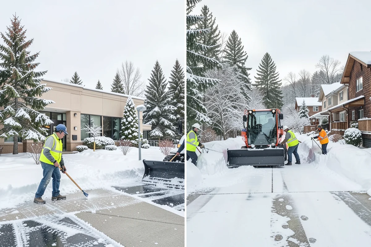 Senior Living Snow Removal in Granite Falls, Snohomish County, WA - Identify resident routes, entrances, and pickup areas