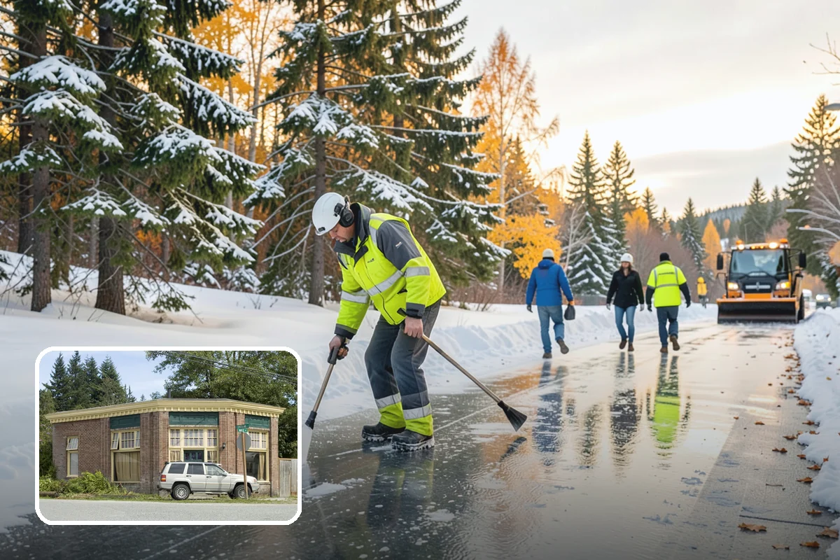 Senior Living Snow Removal in Hamilton, Skagit County, WA - Priority service for vulnerable residents