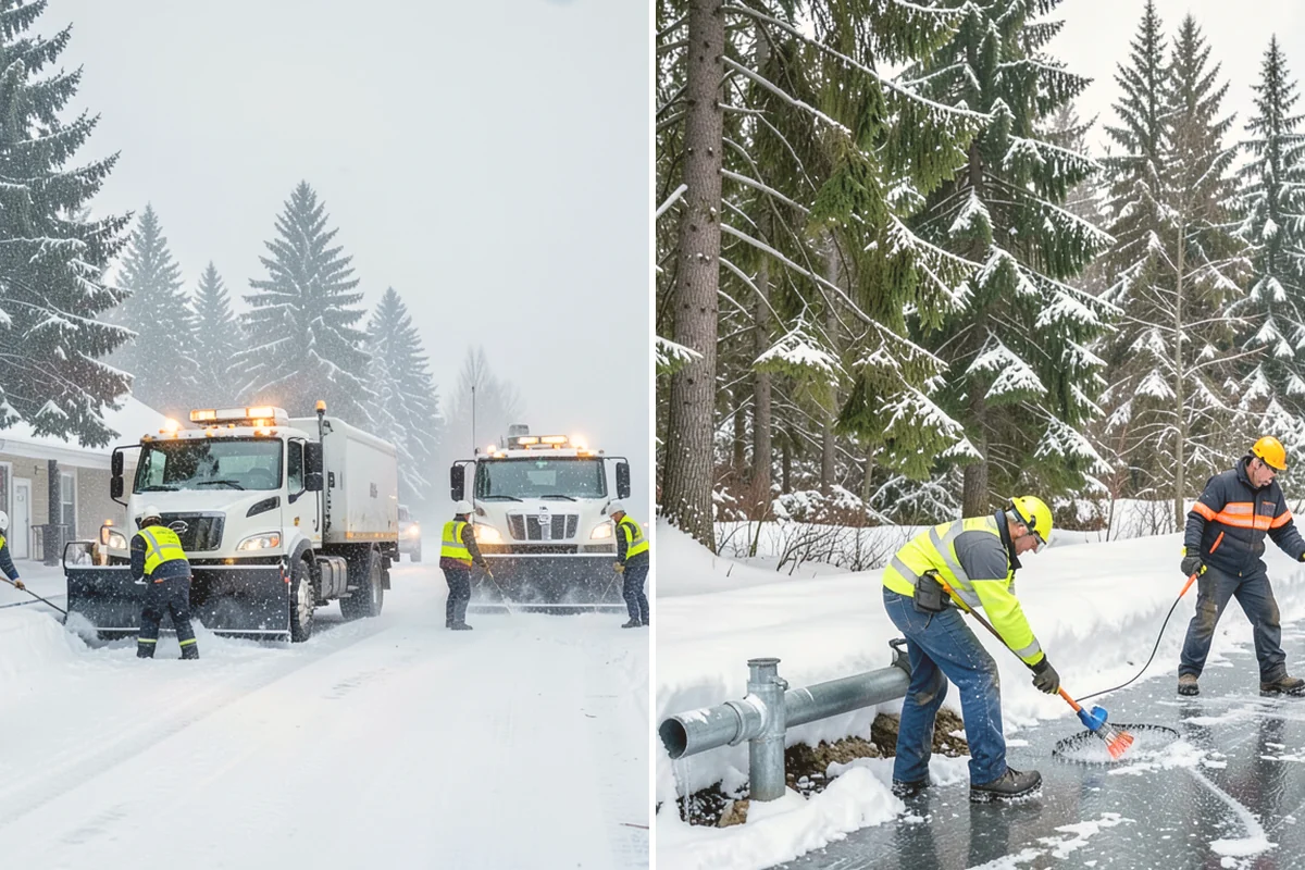 Senior Living Snow Removal in Index, Snohomish County, WA - Identify resident routes, entrances, and pickup areas