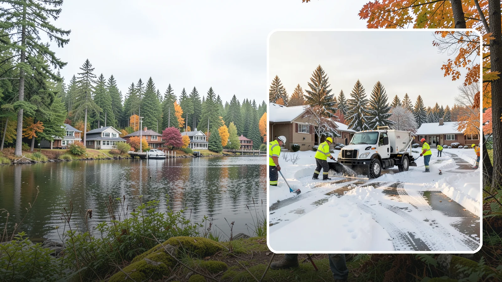 Senior Living Snow Removal in La Conner, Skagit County, WA - We prioritize senior living communities where safe, ice-free surfaces protect residents at highest risk of falls.