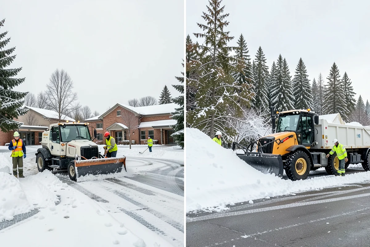 Senior Living Snow Removal in Lake Forest Park, King County, WA - Identify resident routes, entrances, and pickup areas