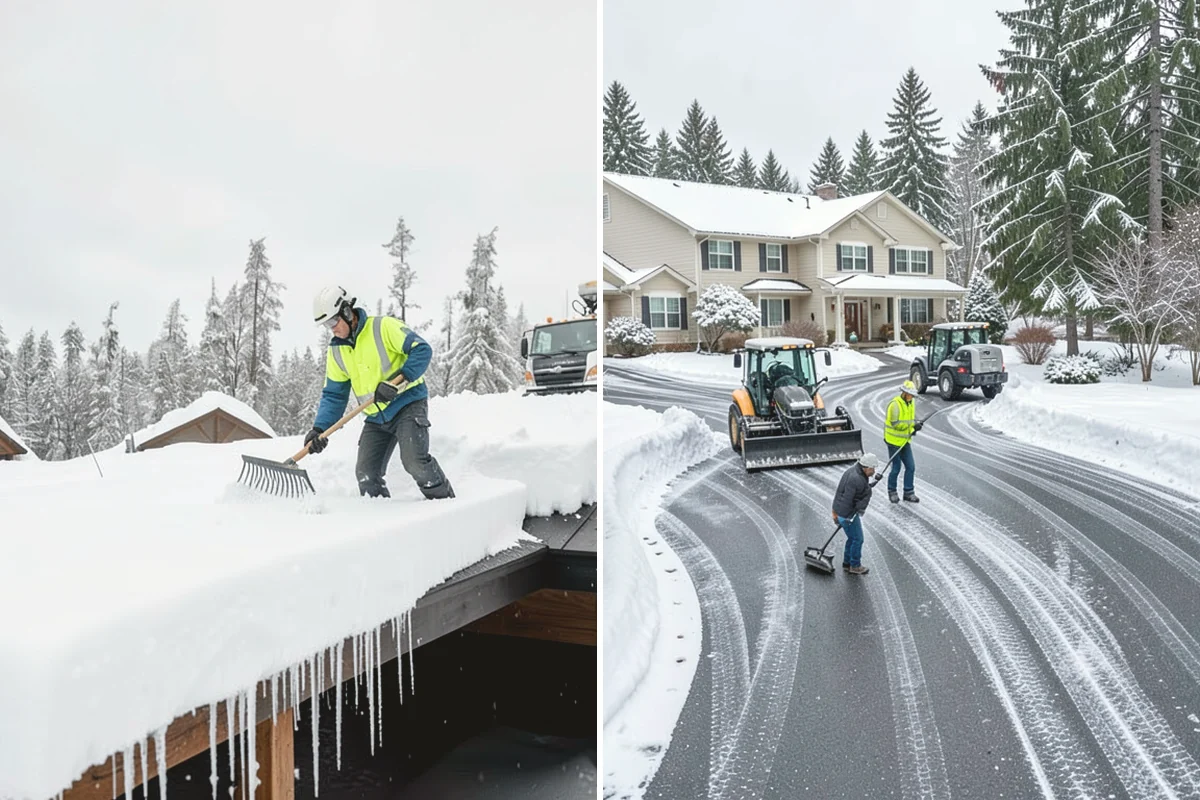 Senior Living Snow Removal in Lake Stevens, Snohomish County, WA - Identify resident routes, entrances, and pickup areas