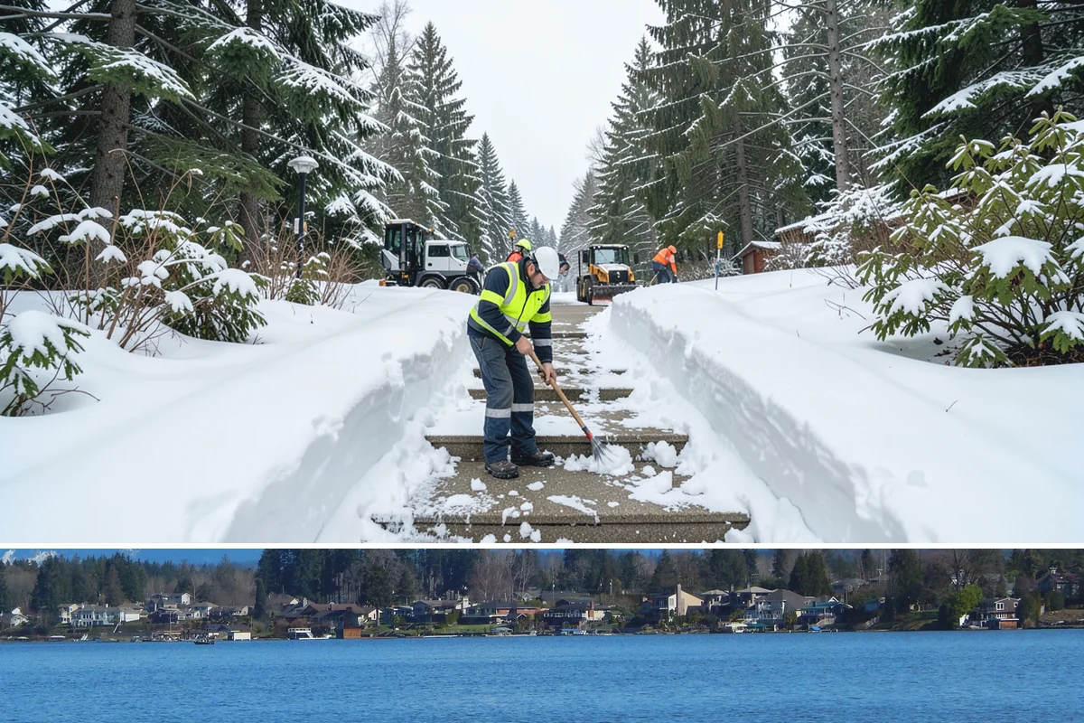 Senior Living Snow Removal in Lake Stevens, Snohomish County, WA - Senior community safety is critical all winter, with heightened need during snow and ice from December to February.