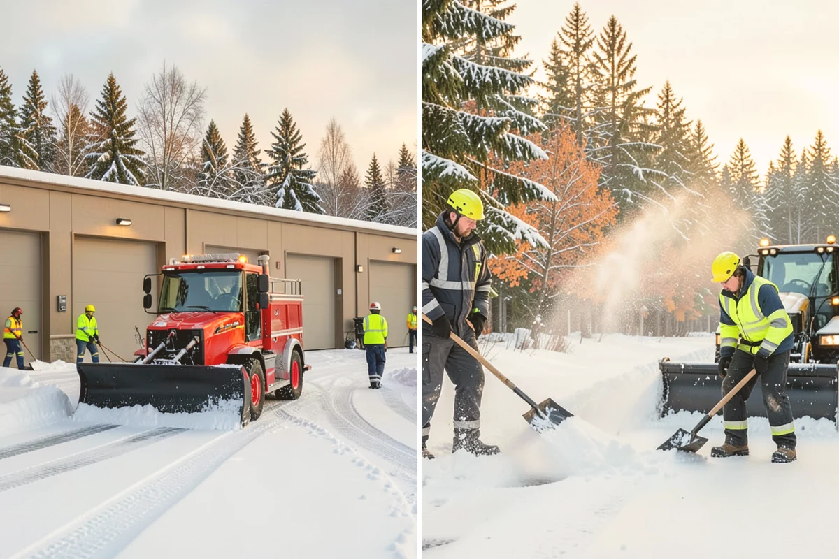 Senior Living Snow Removal in Lynnwood, Snohomish County, WA - Identify resident routes, entrances, and pickup areas