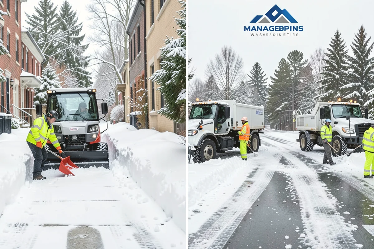 Senior Living Snow Removal in Mill Creek, Snohomish County, WA - Identify resident routes, entrances, and pickup areas