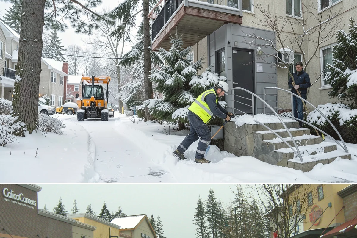 Senior Living Snow Removal in Mill Creek, Snohomish County, WA - Senior community safety is critical all winter, with heightened need during snow and ice from December to February.