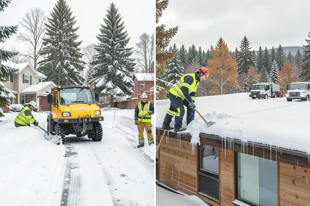 Senior Living Snow Removal in Monroe, Snohomish County, WA - Identify resident routes, entrances, and pickup areas