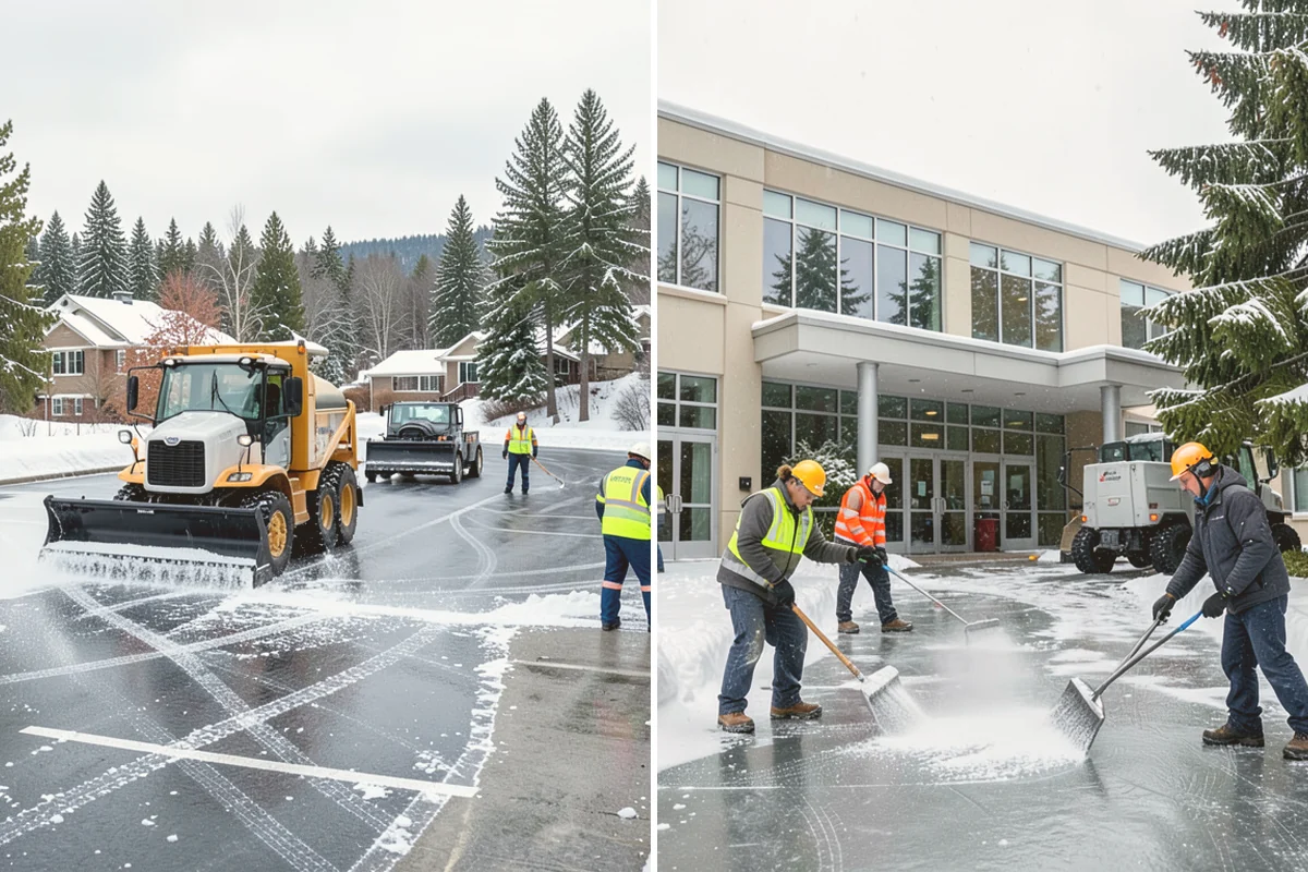 Senior Living Snow Removal in Mount Vernon, Skagit County, WA - Identify resident routes, entrances, and pickup areas