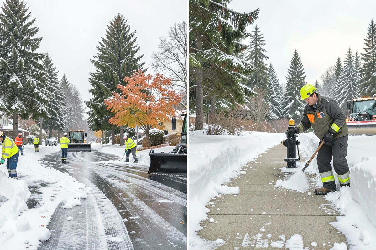 Senior Living Snow Removal in Mountlake Terrace, Snohomish County, WA - Identify resident routes, entrances, and pickup areas