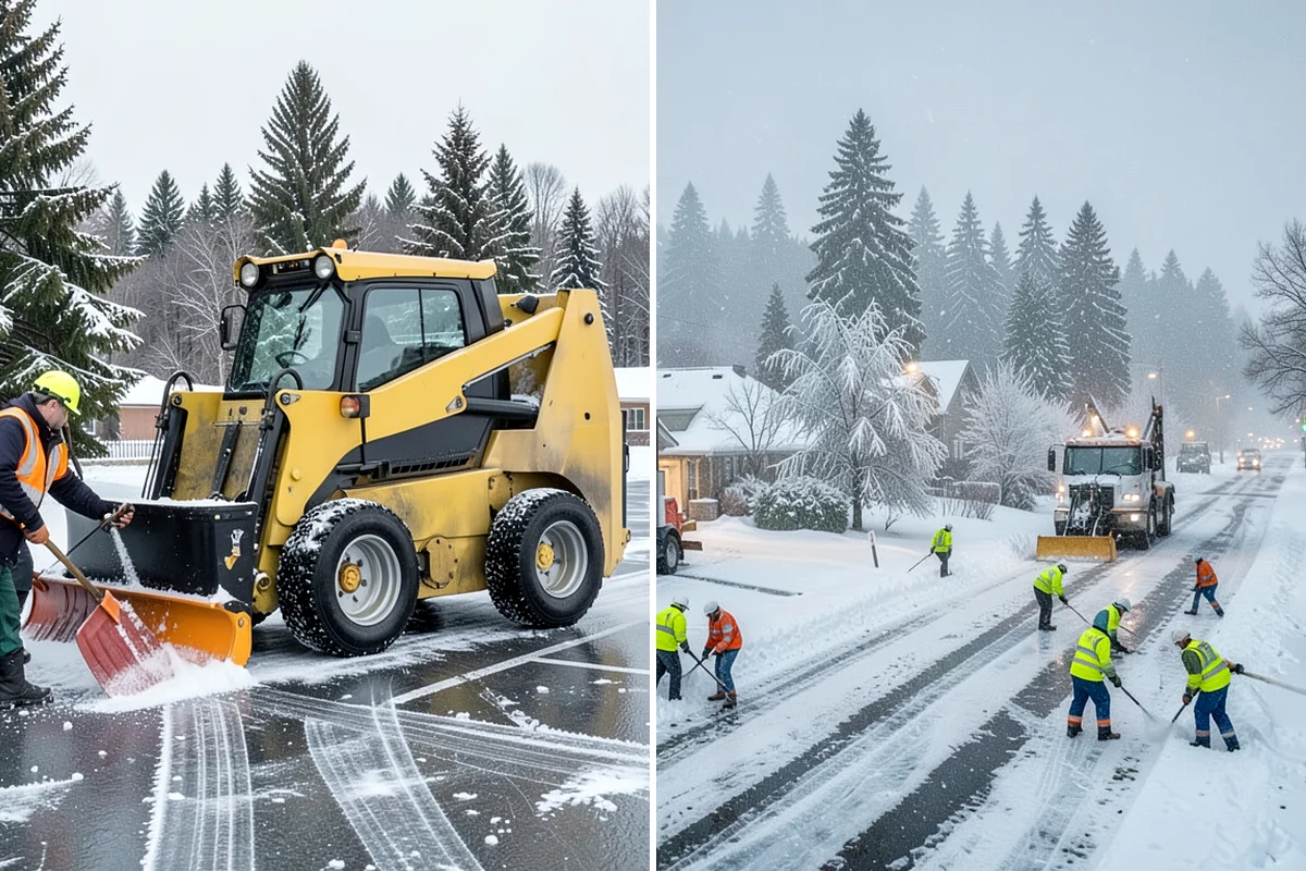 Senior Living Snow Removal in Normandy Park, King County, WA - Identify resident routes, entrances, and pickup areas
