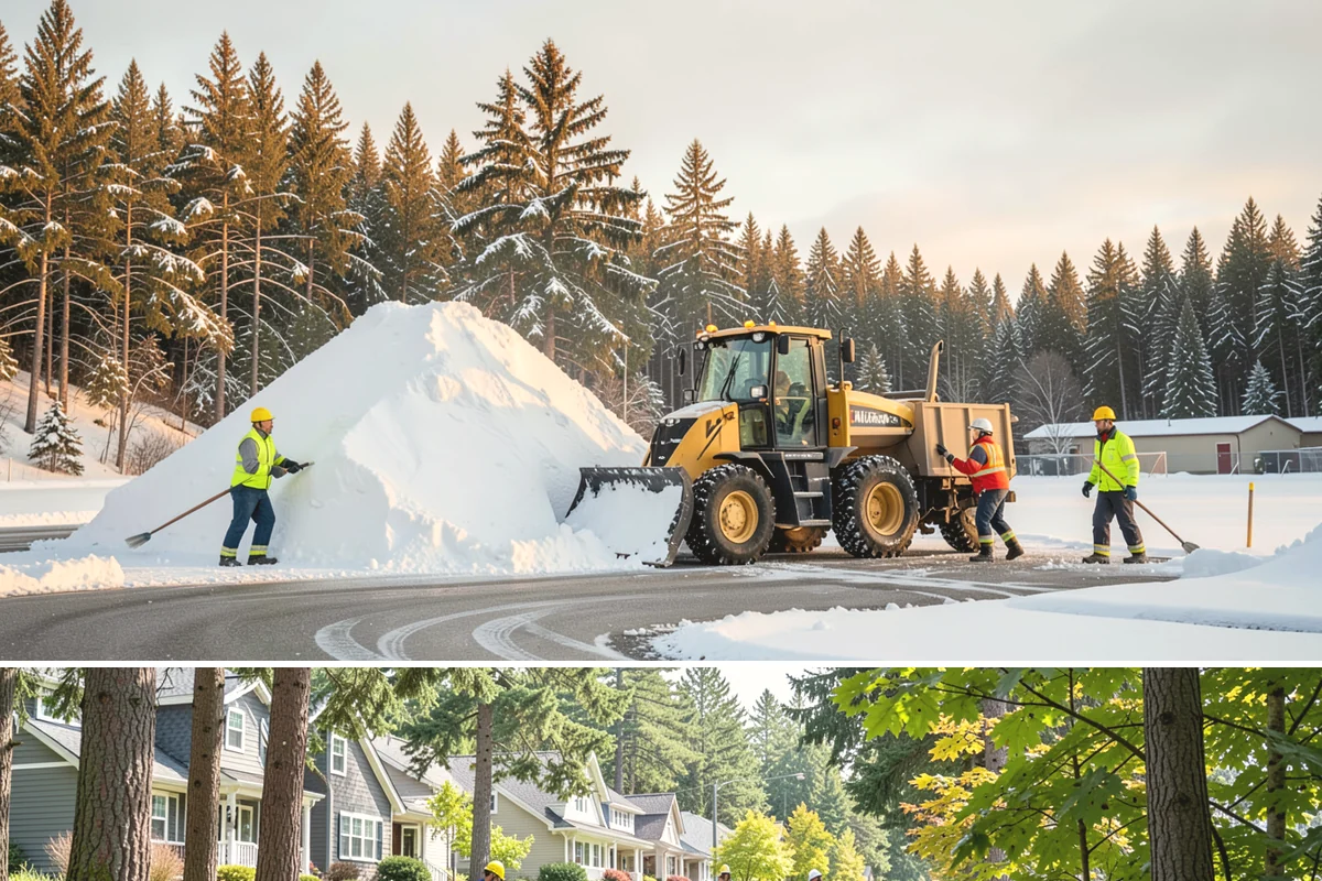 Senior Living Snow Removal in Normandy Park, King County, WA - Senior community safety is critical all winter, with heightened need during snow and ice from December to February.