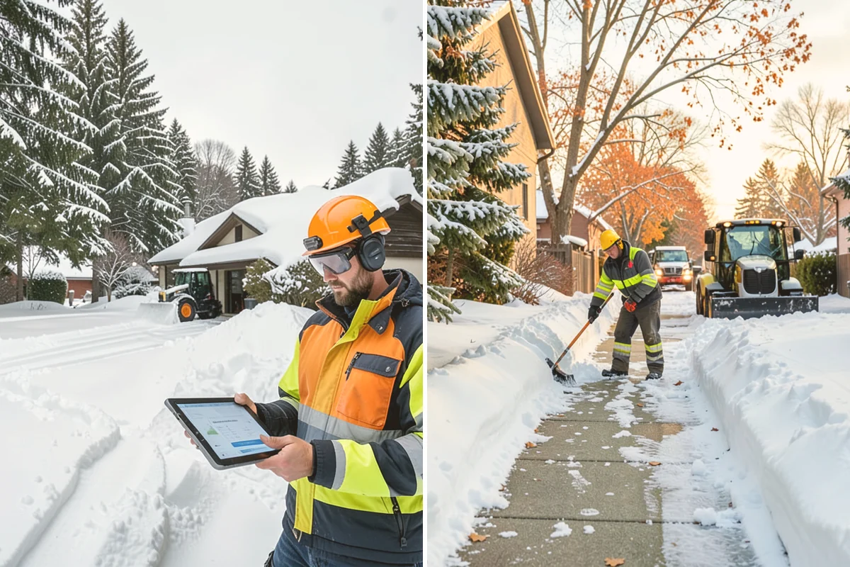 Senior Living Snow Removal in Orting, Pierce County, WA - Identify resident routes, entrances, and pickup areas