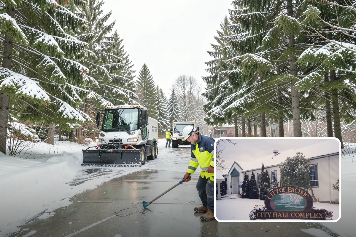 Senior Living Snow Removal in Pacific, King County, WA - Priority service for vulnerable residents