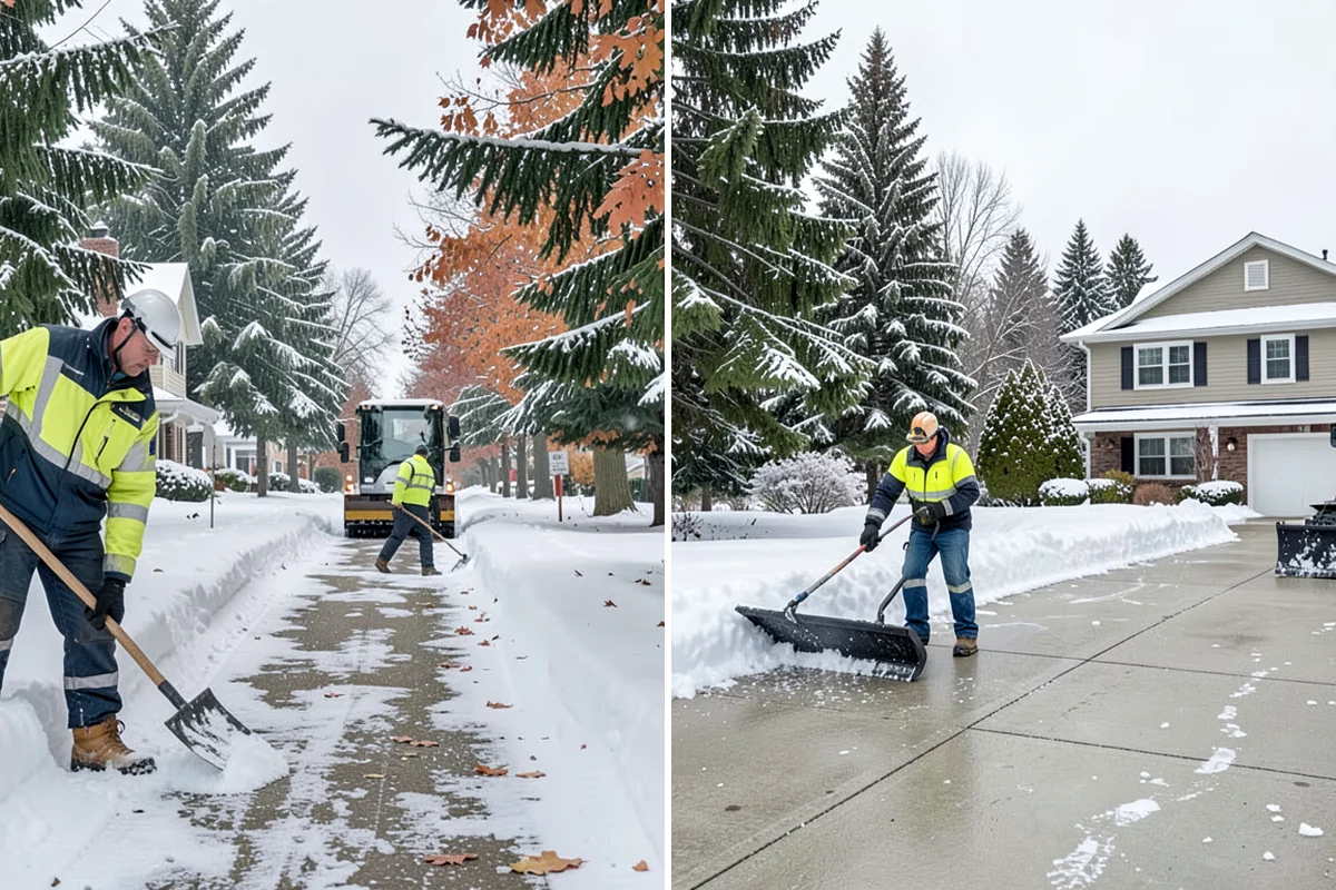 Senior Living Snow Removal in Pacific, King County, WA - Identify resident routes, entrances, and pickup areas
