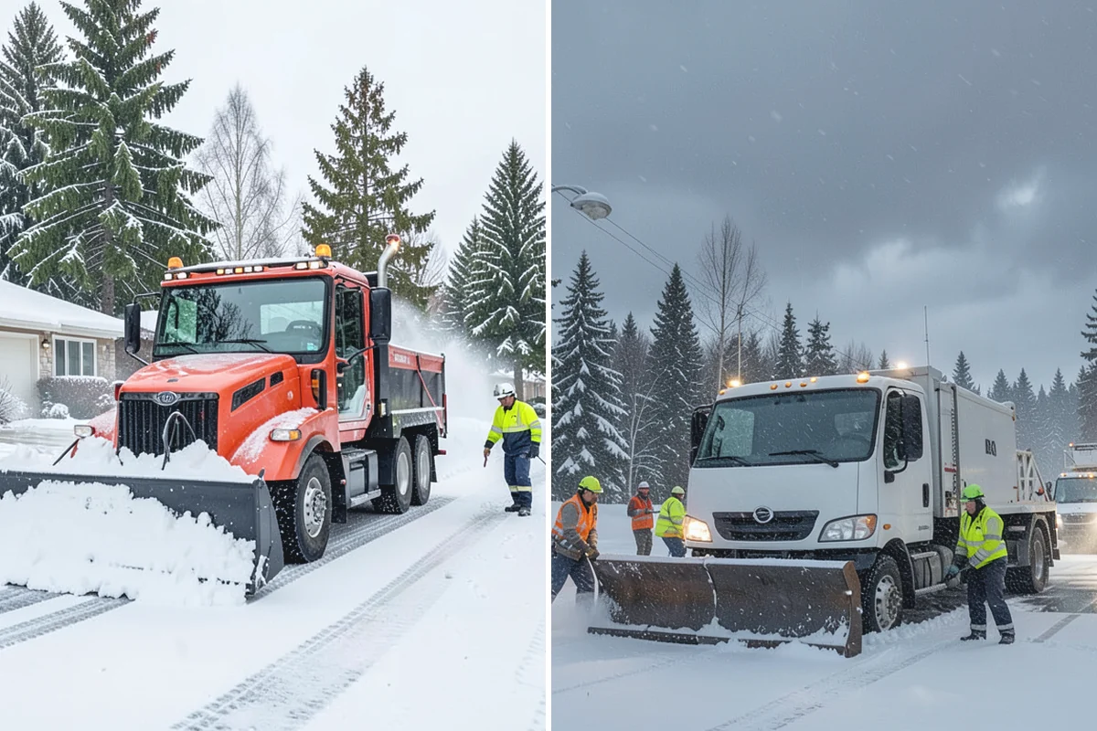 Senior Living Snow Removal in Renton, King County, WA - Identify resident routes, entrances, and pickup areas