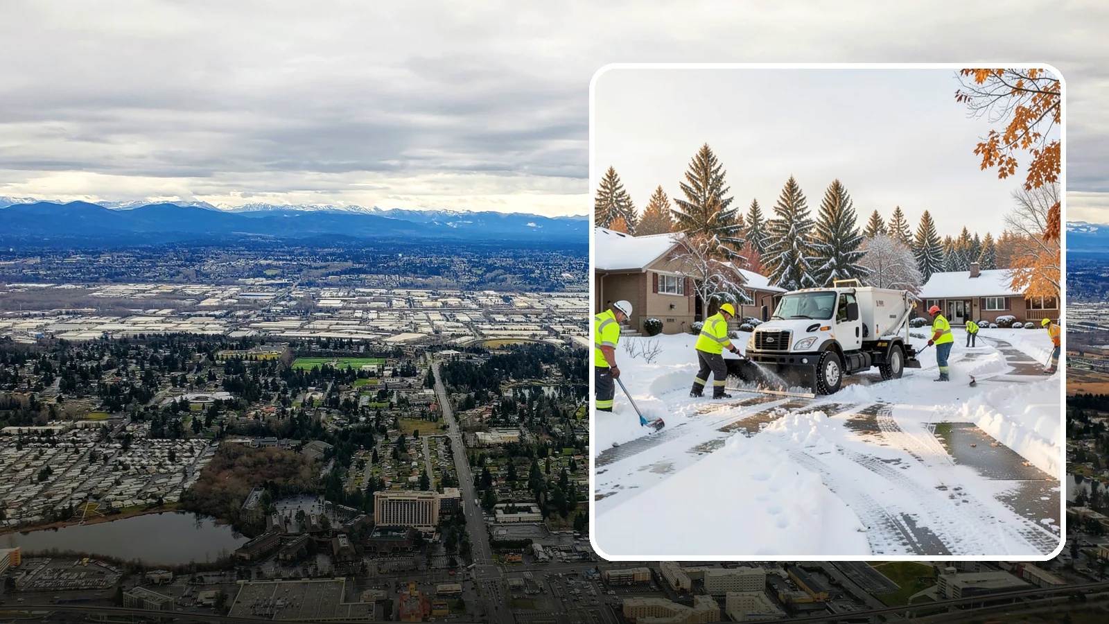 Senior Living Snow Removal in SeaTac, King County, WA - We prioritize senior living communities where safe, ice-free surfaces protect residents at highest risk of falls.