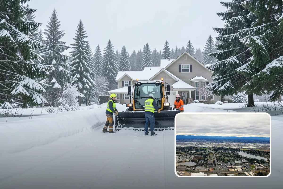Senior Living Snow Removal in SeaTac, King County, WA - Priority service for vulnerable residents