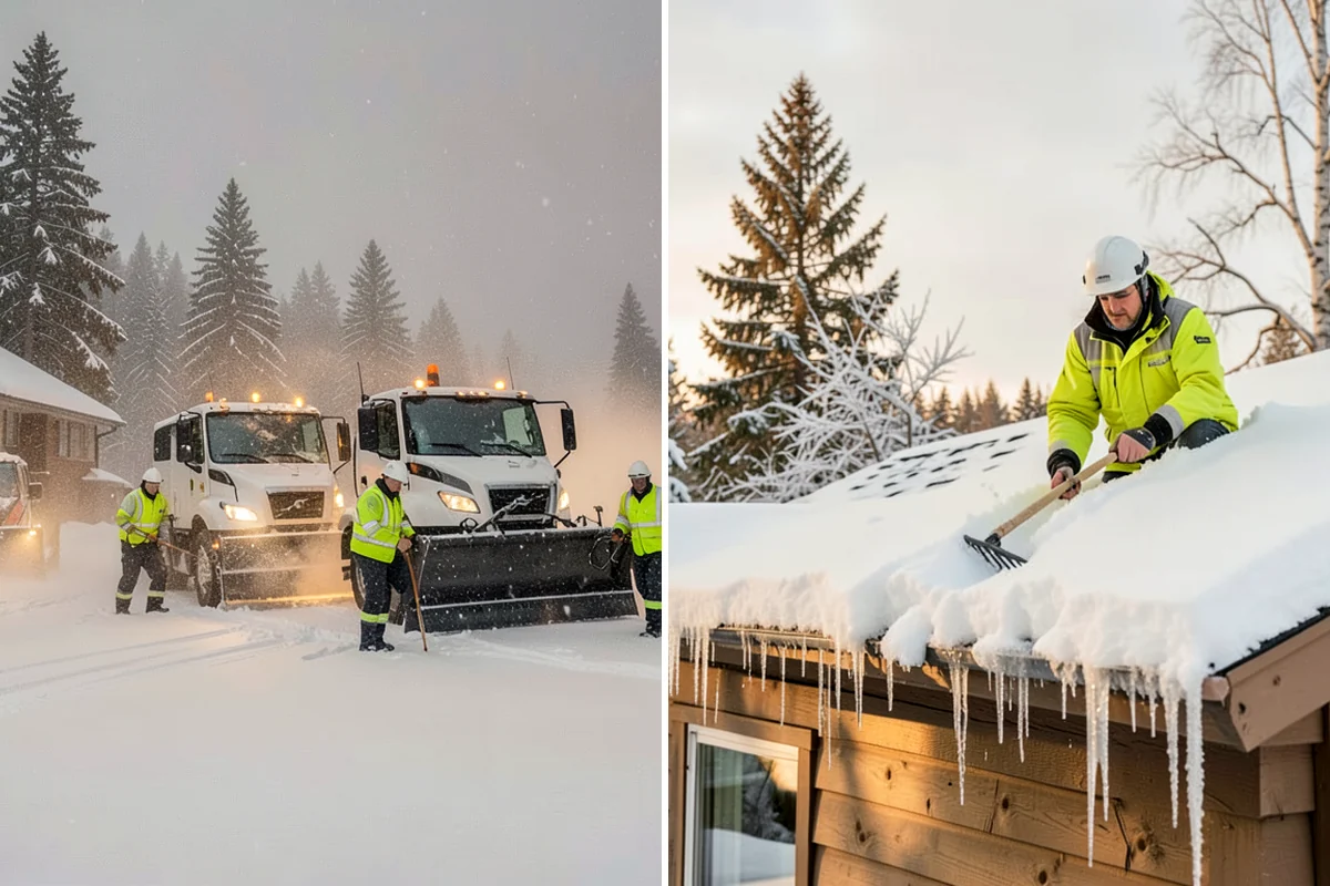 Senior Living Snow Removal in SeaTac, King County, WA - Identify resident routes, entrances, and pickup areas