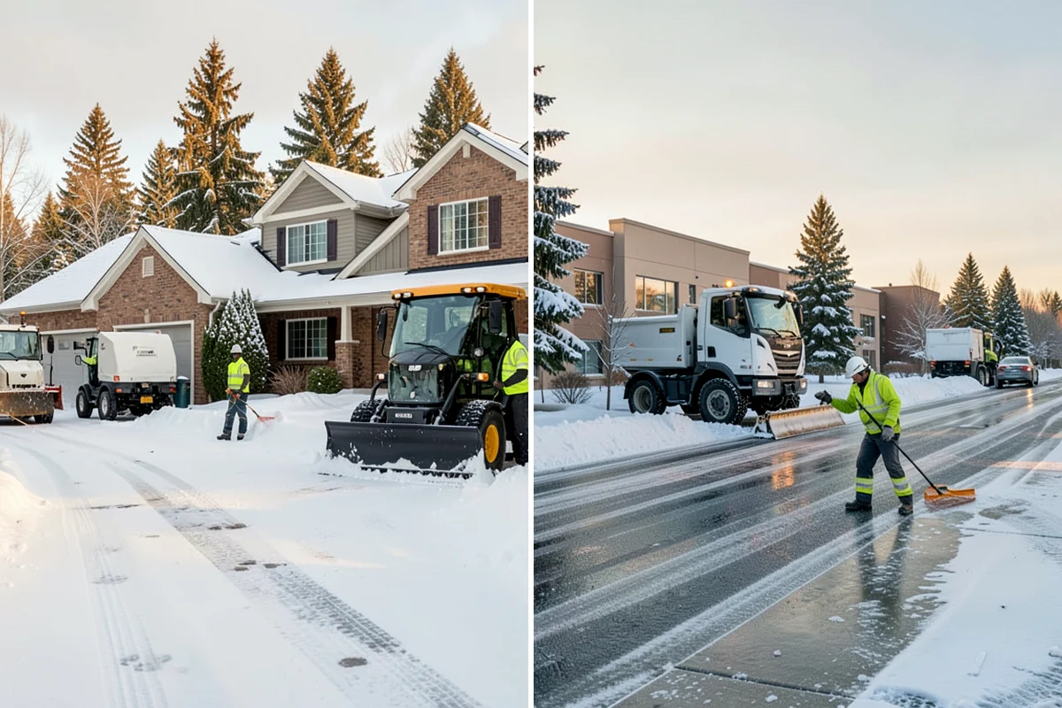 Senior Living Snow Removal in Sedro-Woolley, Skagit County, WA - Identify resident routes, entrances, and pickup areas