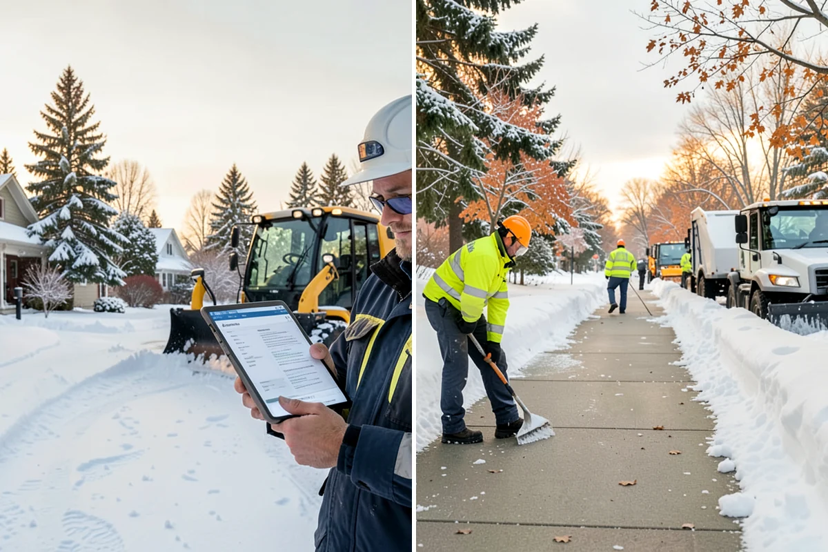 Senior Living Snow Removal in Shoreline, King County, WA - Identify resident routes, entrances, and pickup areas