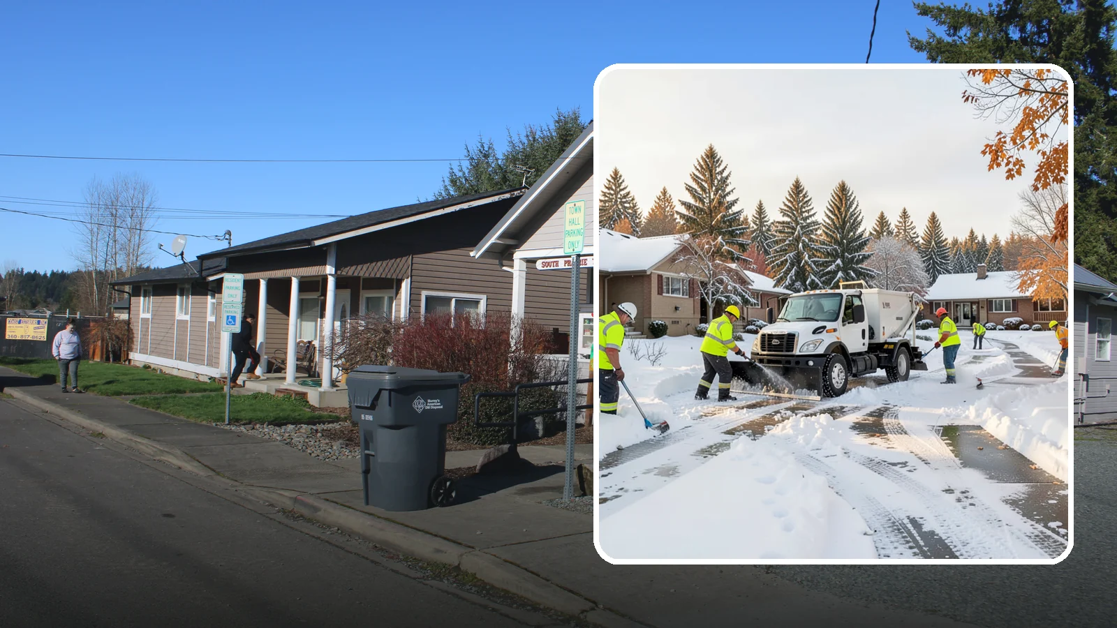 Senior Living Snow Removal in South Prairie, Pierce County, WA - We prioritize senior living communities where safe, ice-free surfaces protect residents at highest risk of falls.