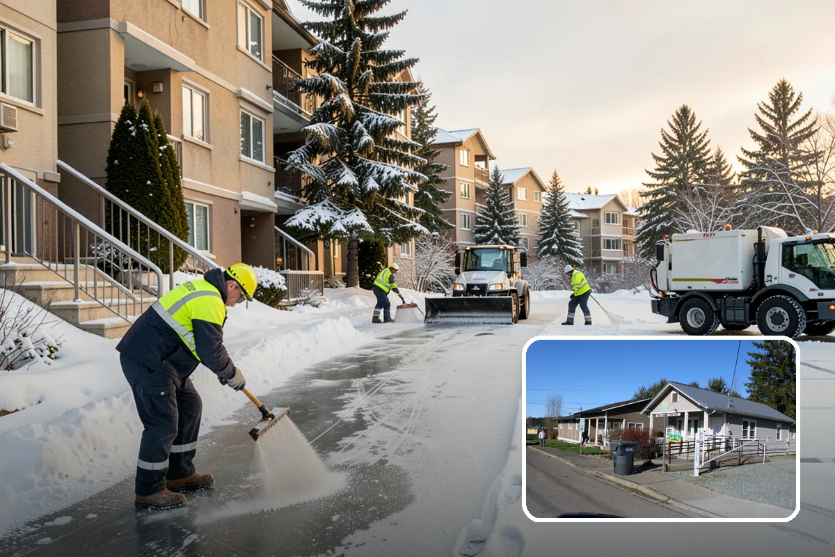 Senior Living Snow Removal in South Prairie, Pierce County, WA - Priority service for vulnerable residents