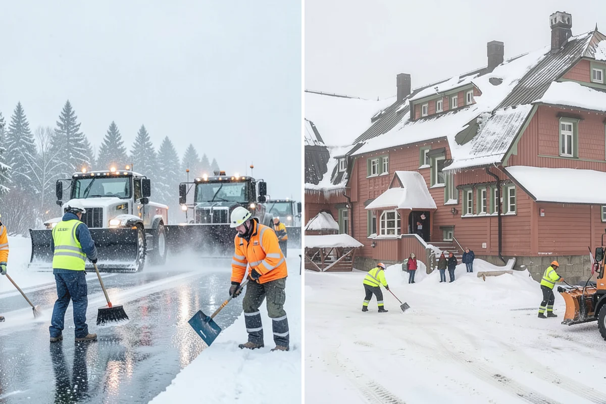 Senior Living Snow Removal in South Prairie, Pierce County, WA - Identify resident routes, entrances, and pickup areas