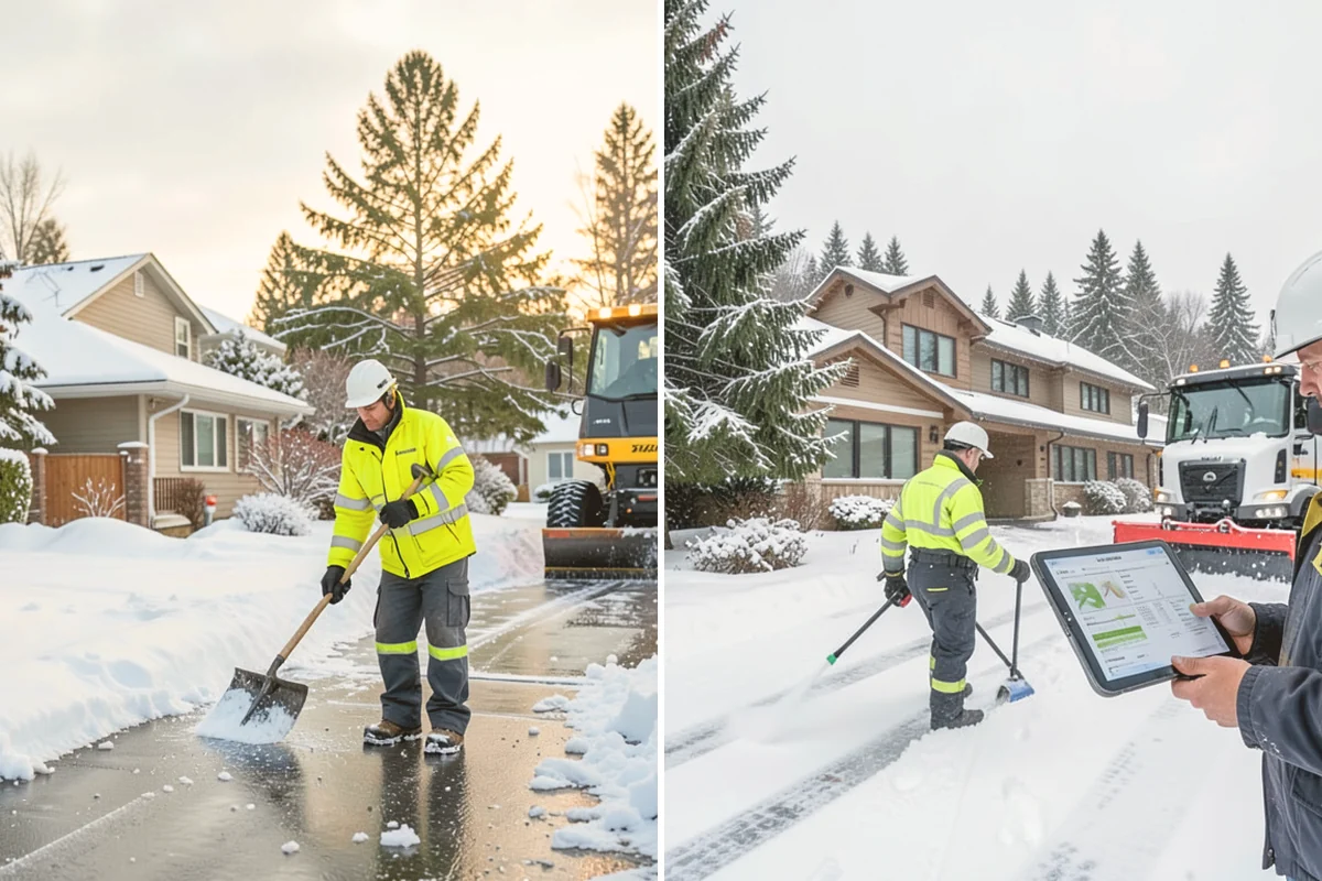Senior Living Snow Removal in Stanwood, Snohomish County, WA - Identify resident routes, entrances, and pickup areas